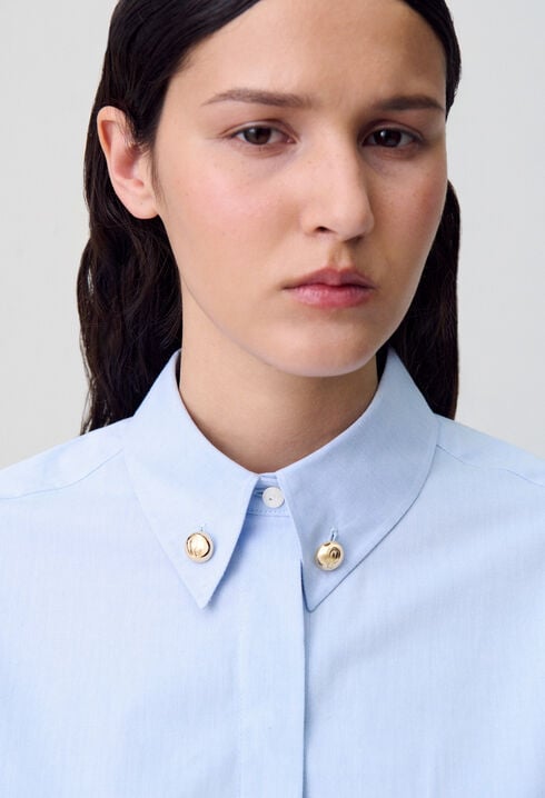 Chemise coupe boxy