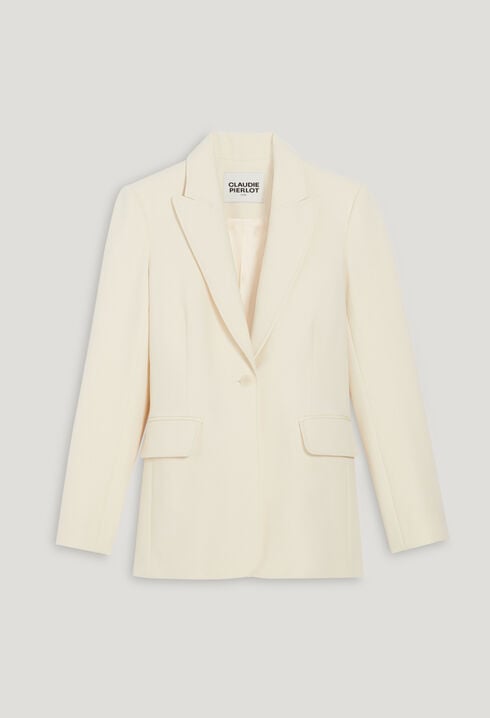 Elfenbeinfarbener Blazer