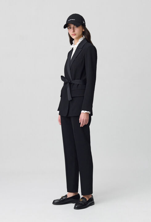 Belted Tailored Jacket
