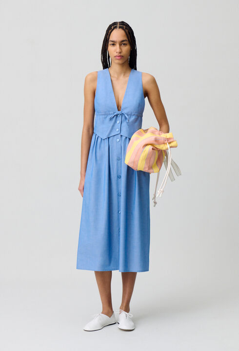 Robe veston longue