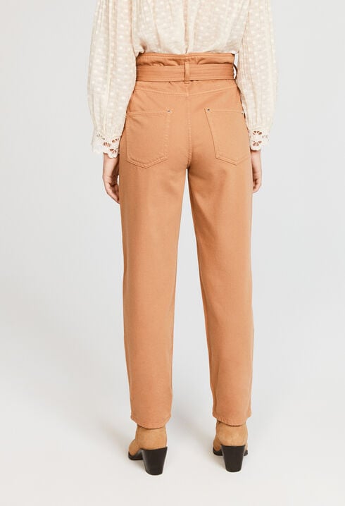 Ecowash carrot cut trousers