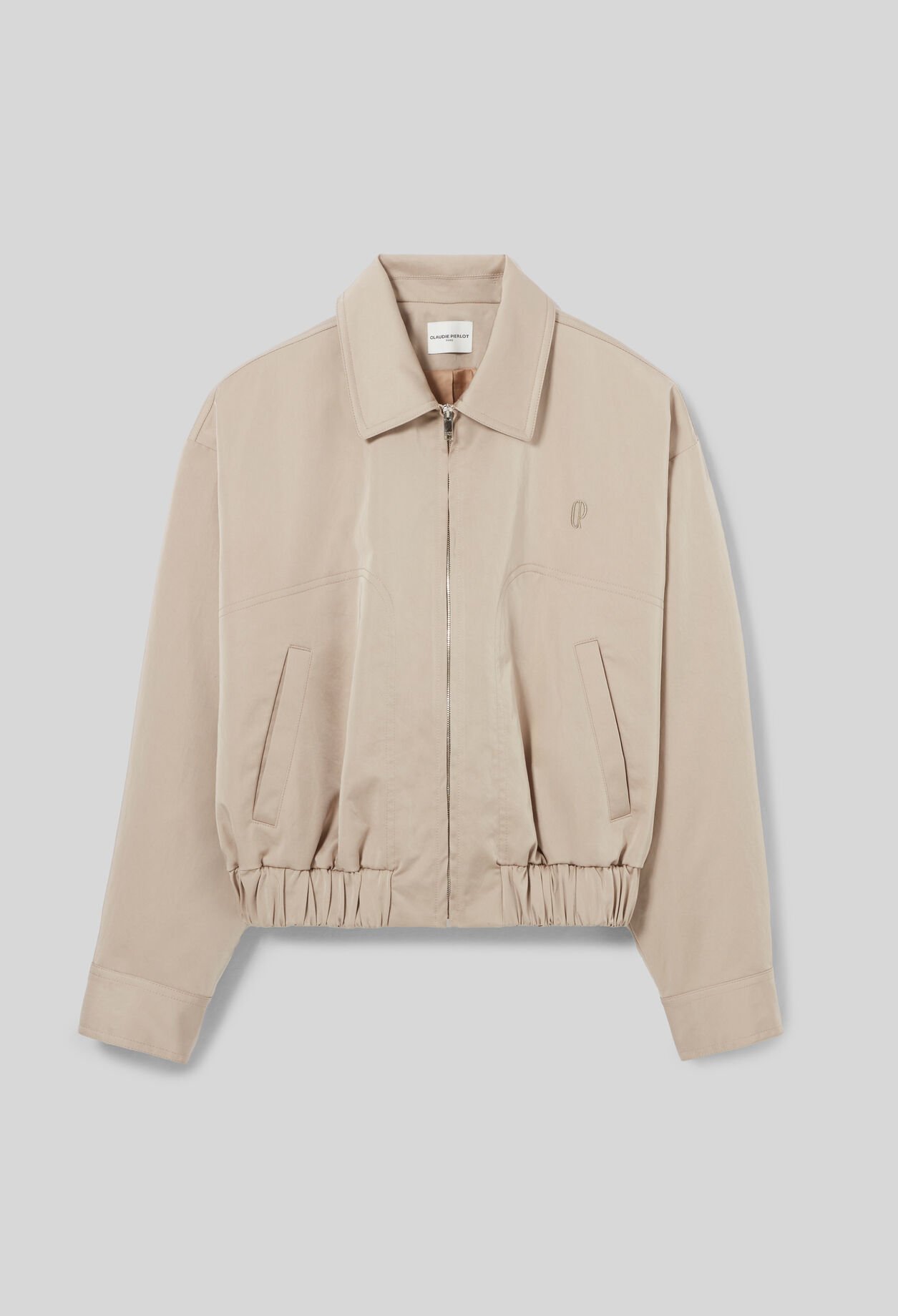 Blouson oversize zippé