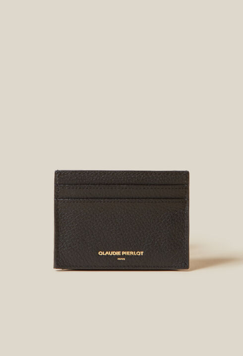Grained Leather Anouck Card Holder