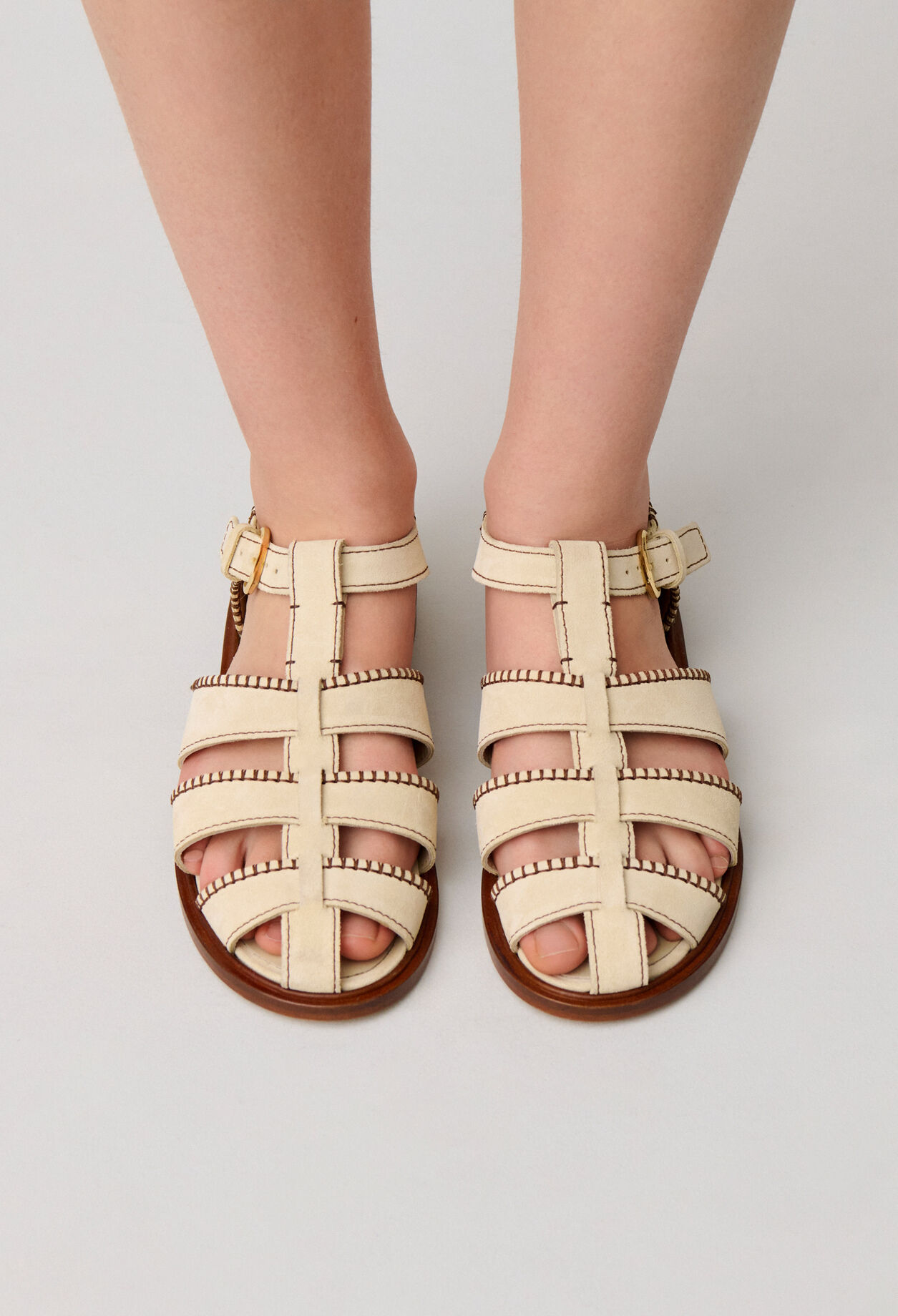 Ledersandalen