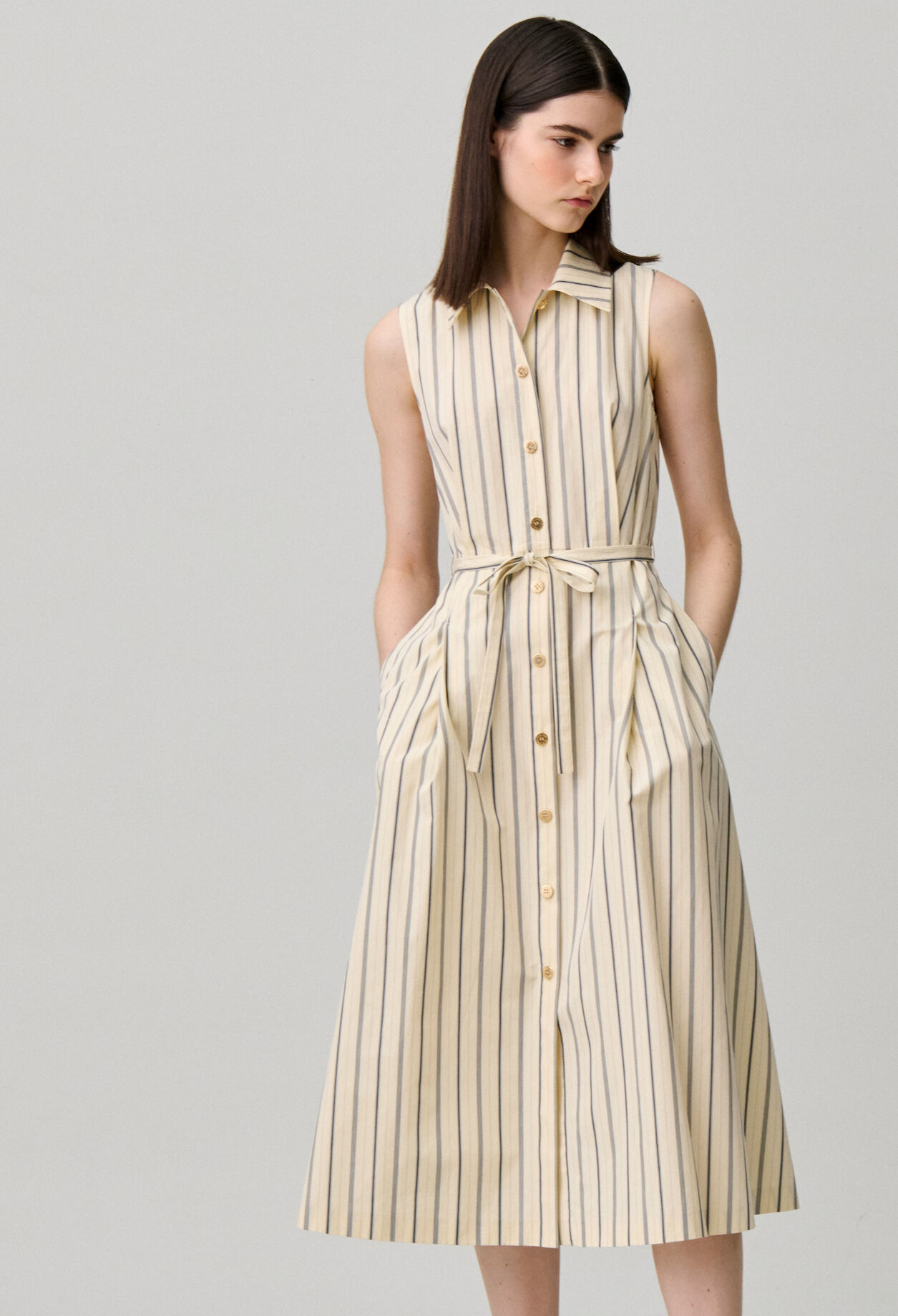 Long sleeveless dress