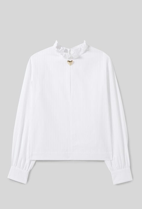 Striped Fluid Blouse