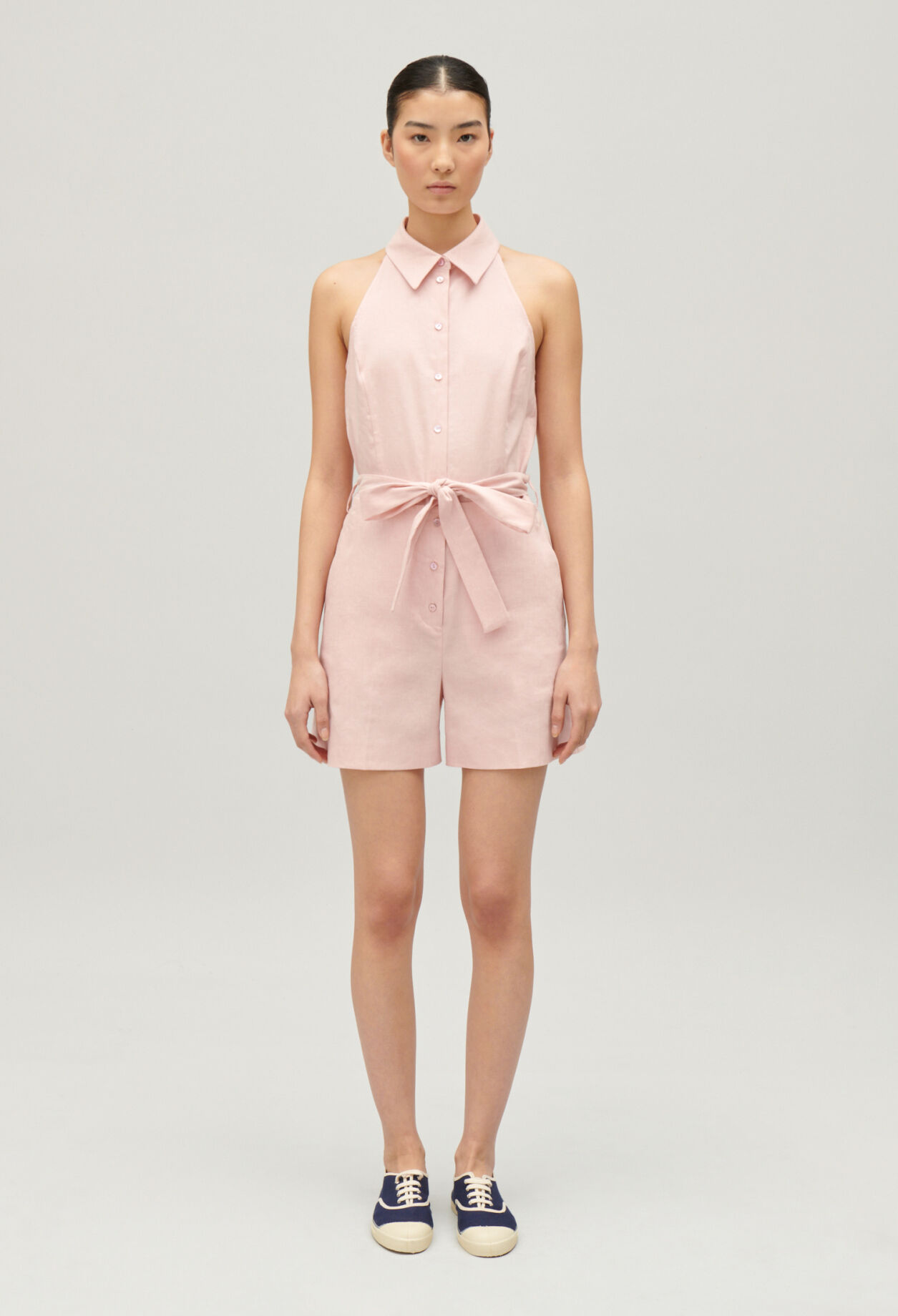 Playsuit mit Gürtel