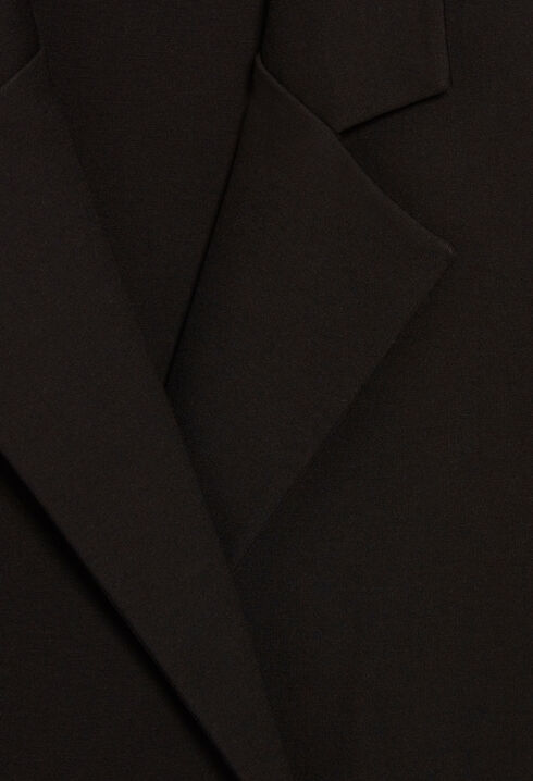 Veste tailleur oversize noir