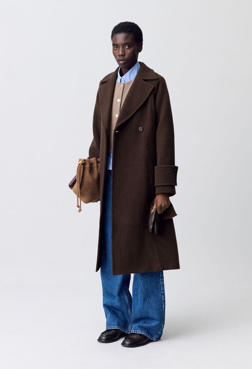 Belted Long Coat