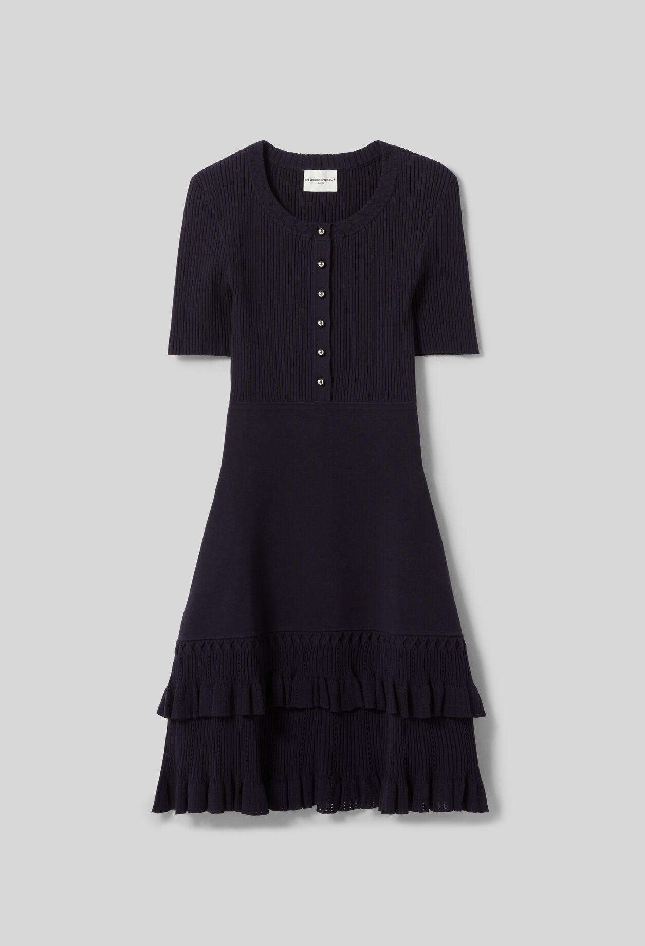 Fitted knit dress
