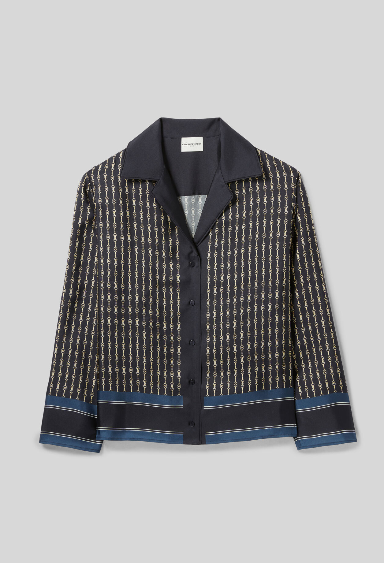 Chemise soie fluide