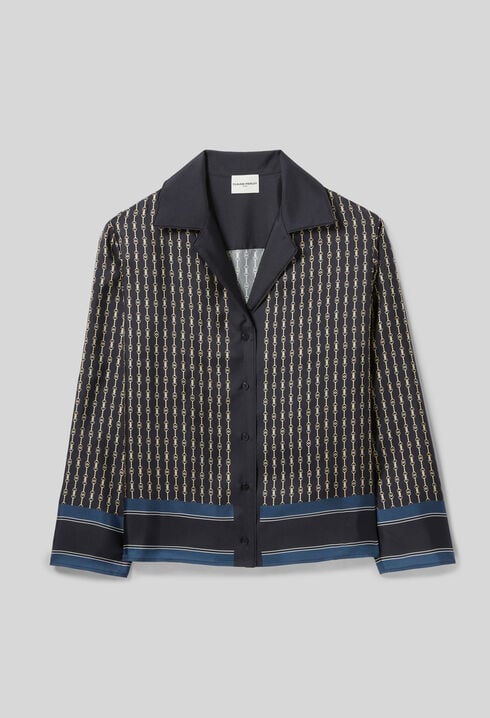 Chemise soie fluide
