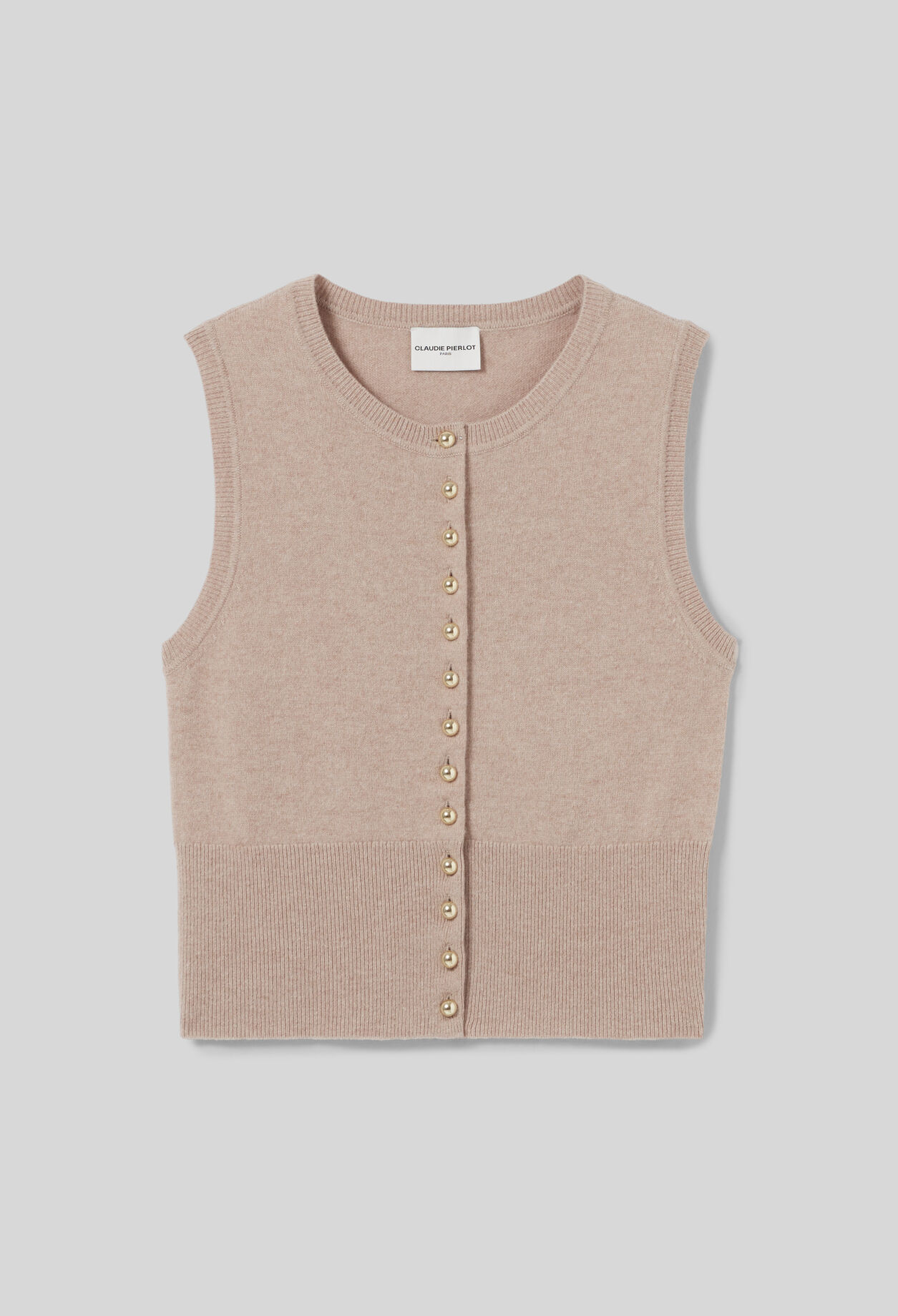 Button-Up Knitted Top
