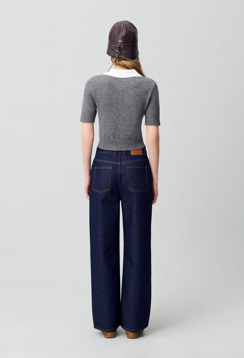 Pull ajusté maille fine