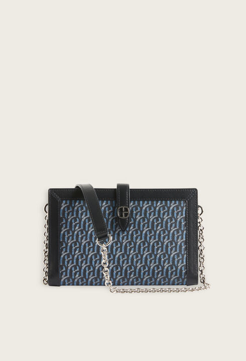 Monogram wallet clutch bag