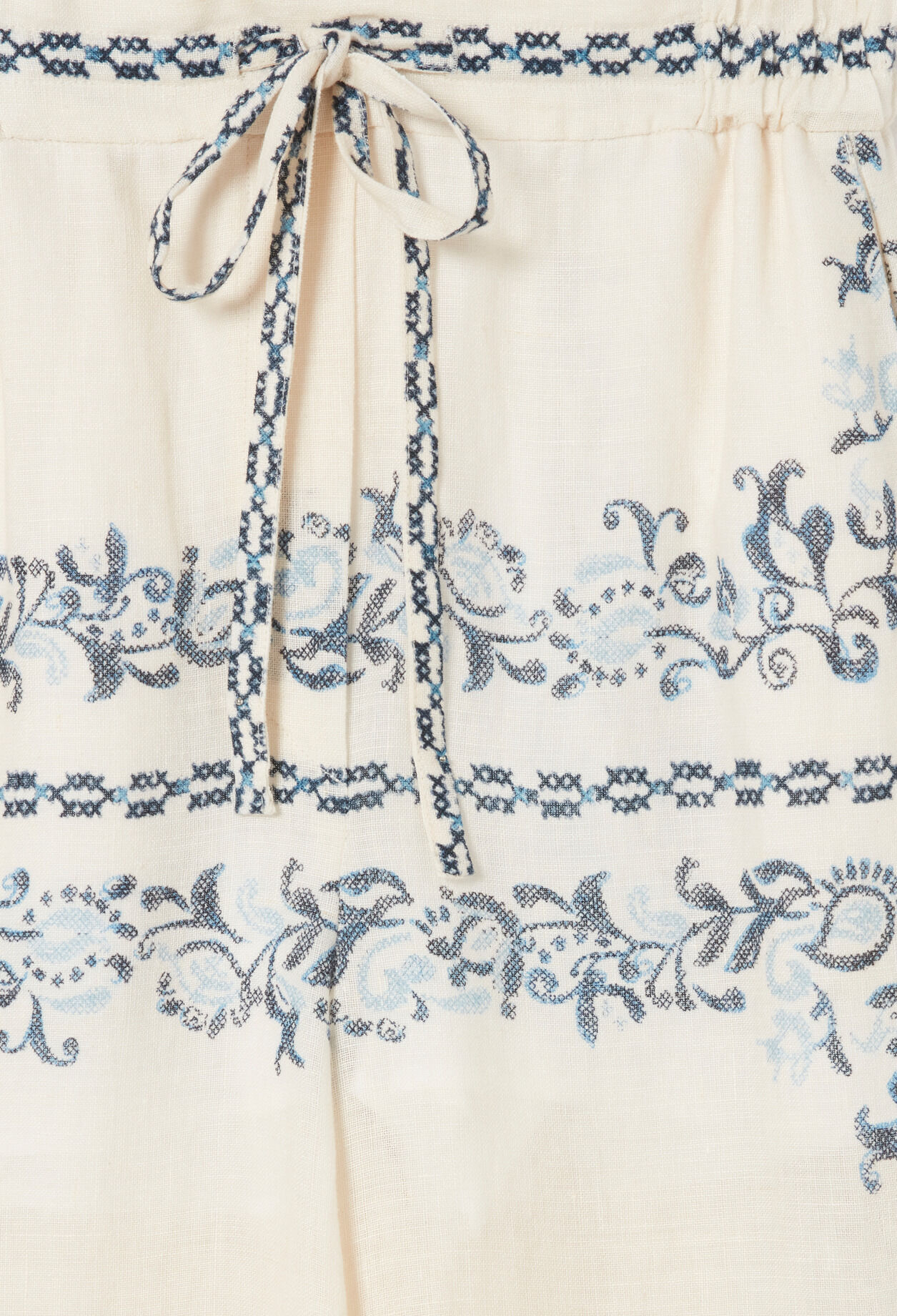 Flowy linen trousers