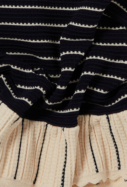 Short striped dress