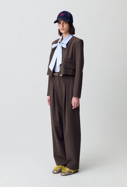 Veste boîte courte