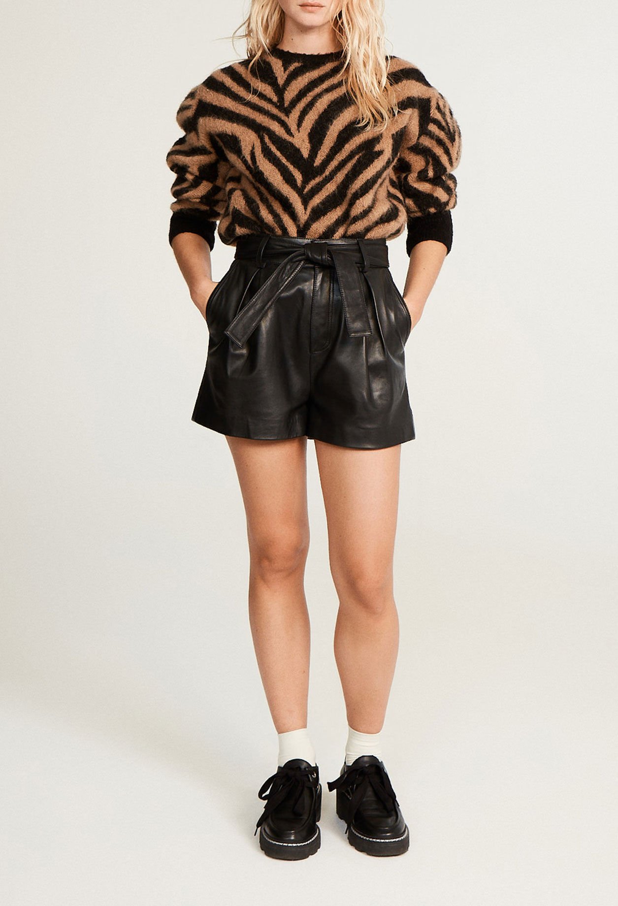 Zebra-Pullover