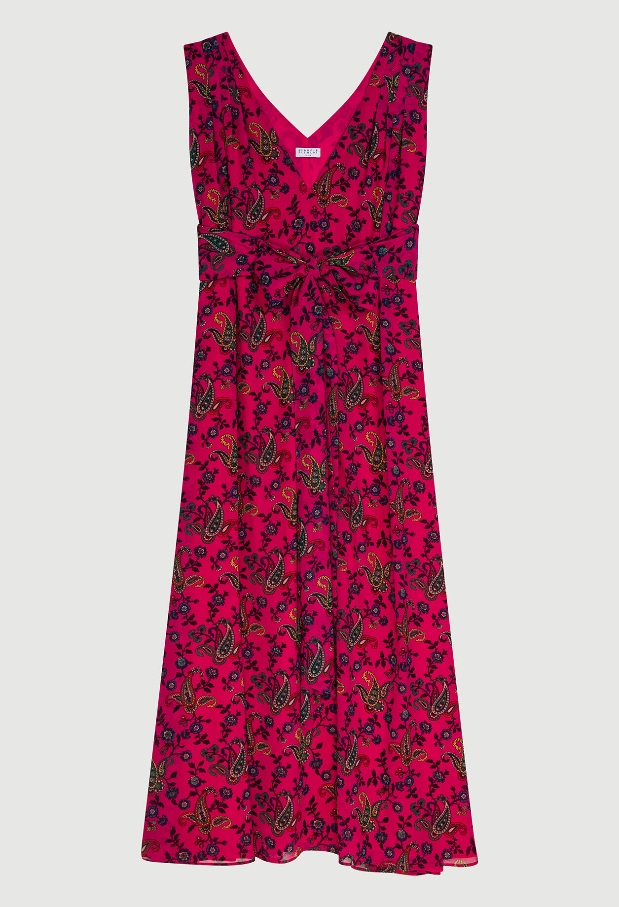 Sleeveless midi dress