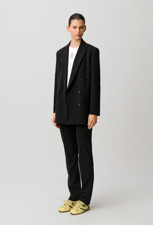 Blazer-Jacke im Anzugstil