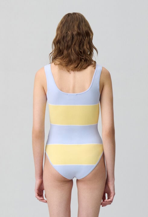 Body bicolore maille fine