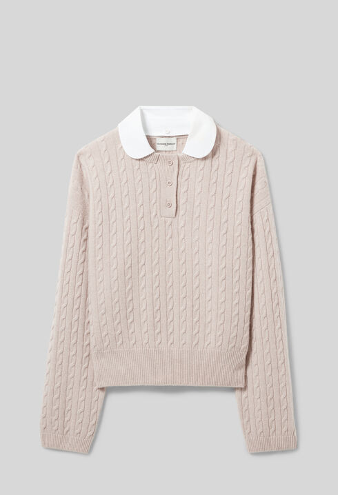 Pull col claudine
