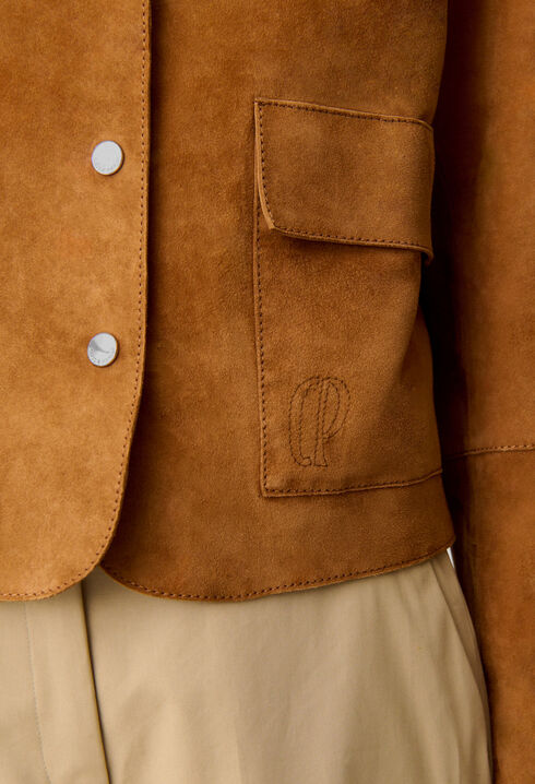 Wildlederjacke