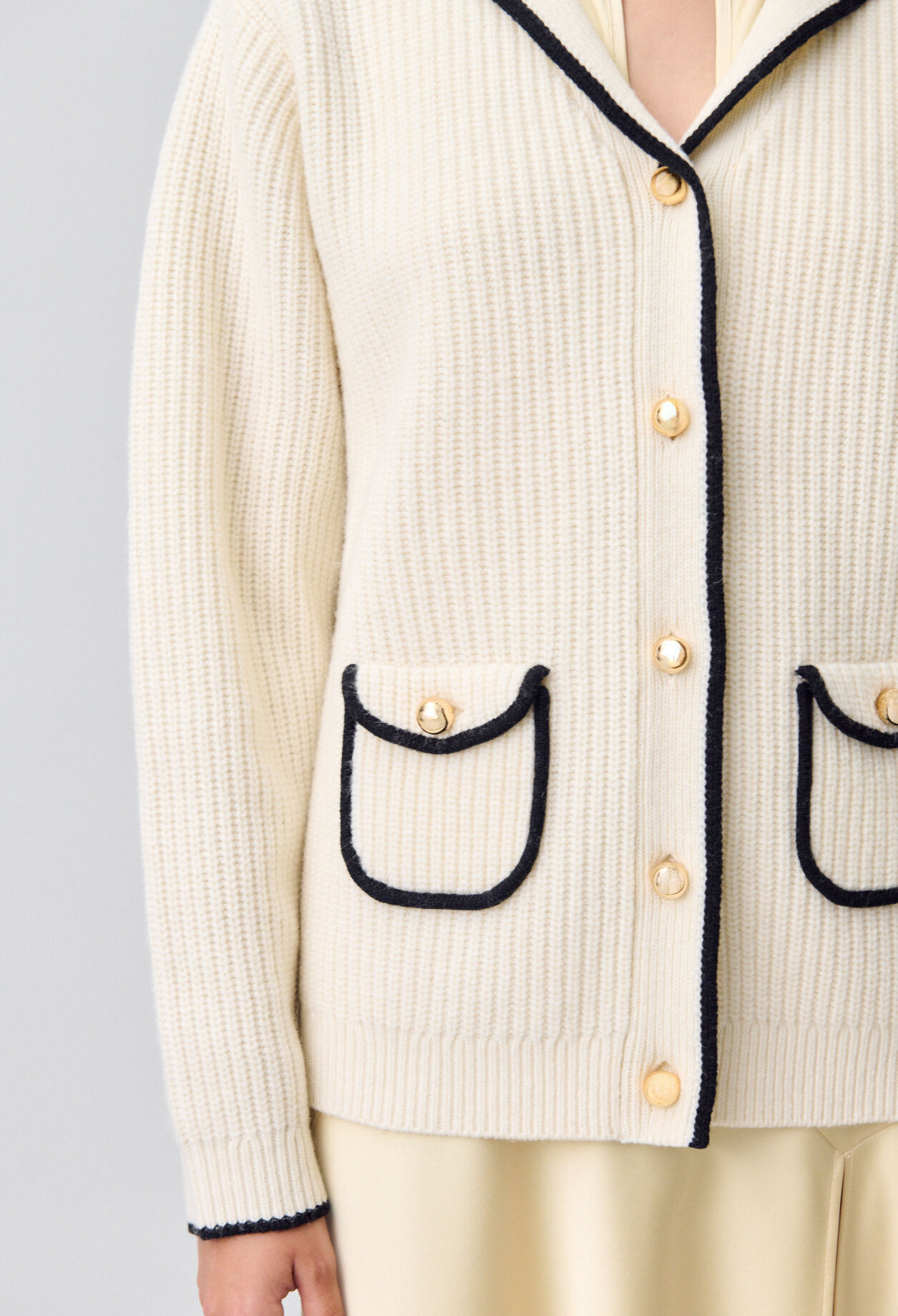 Grobstrick-Cardigan