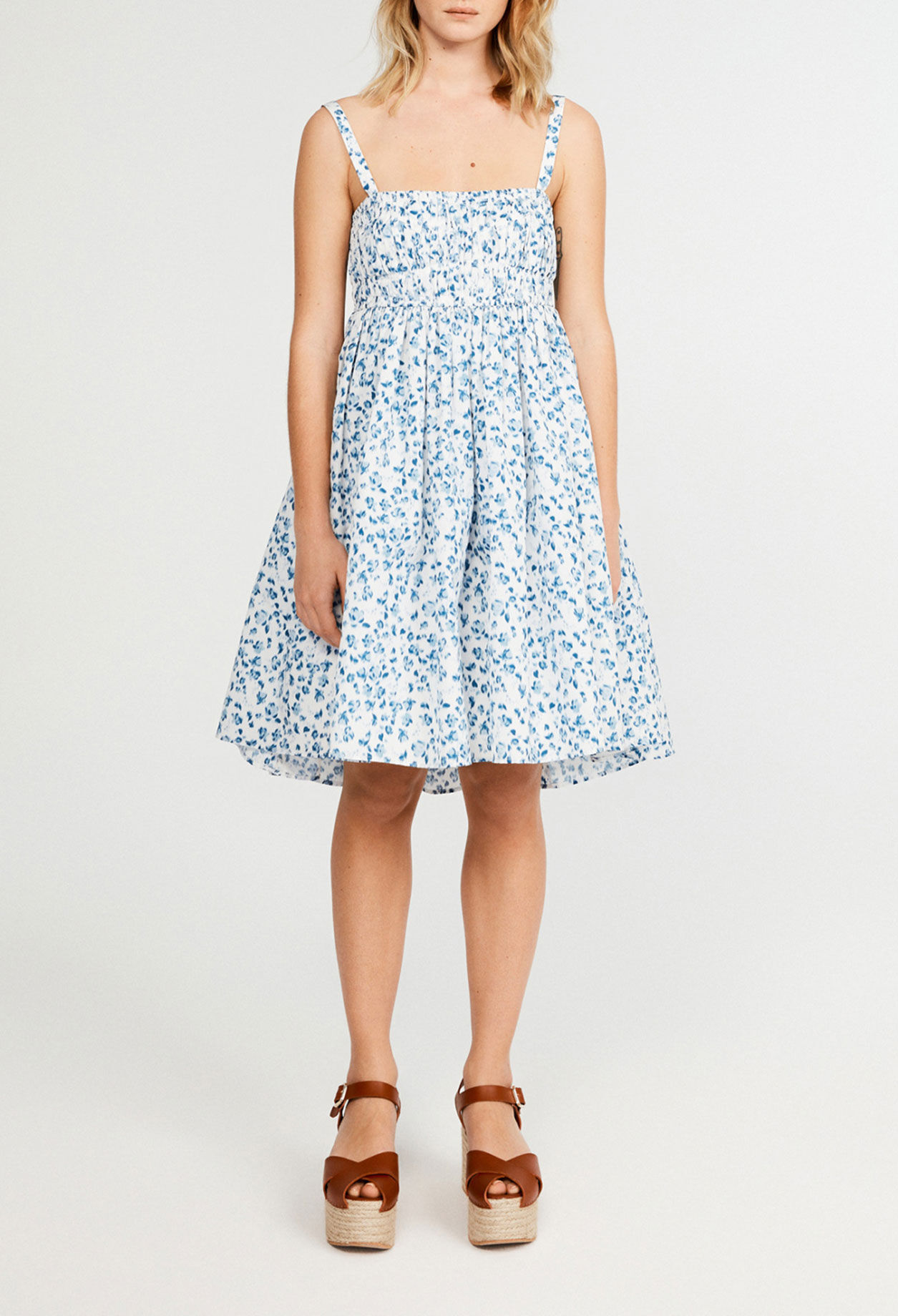 Gemustertes Kleid