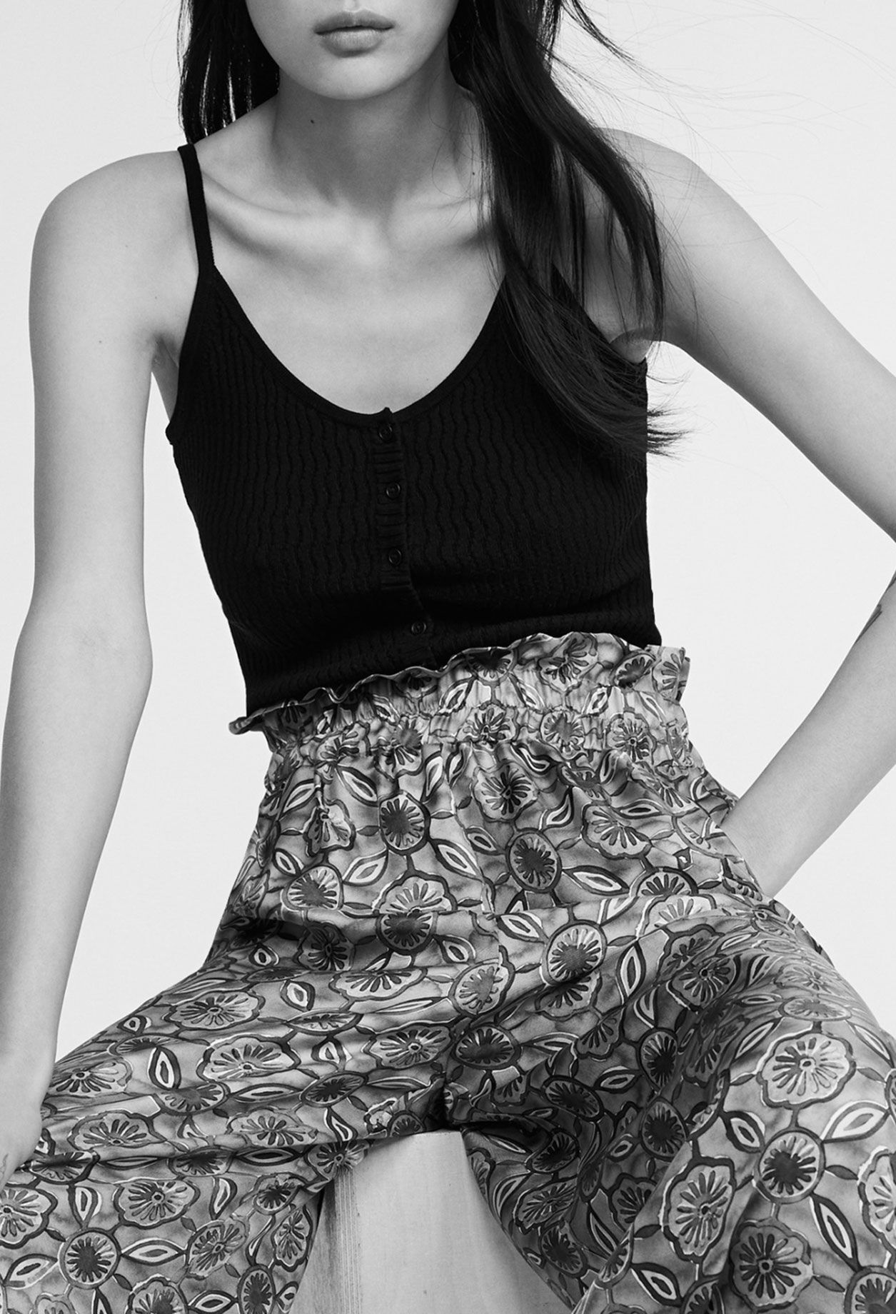 Cropped pullover