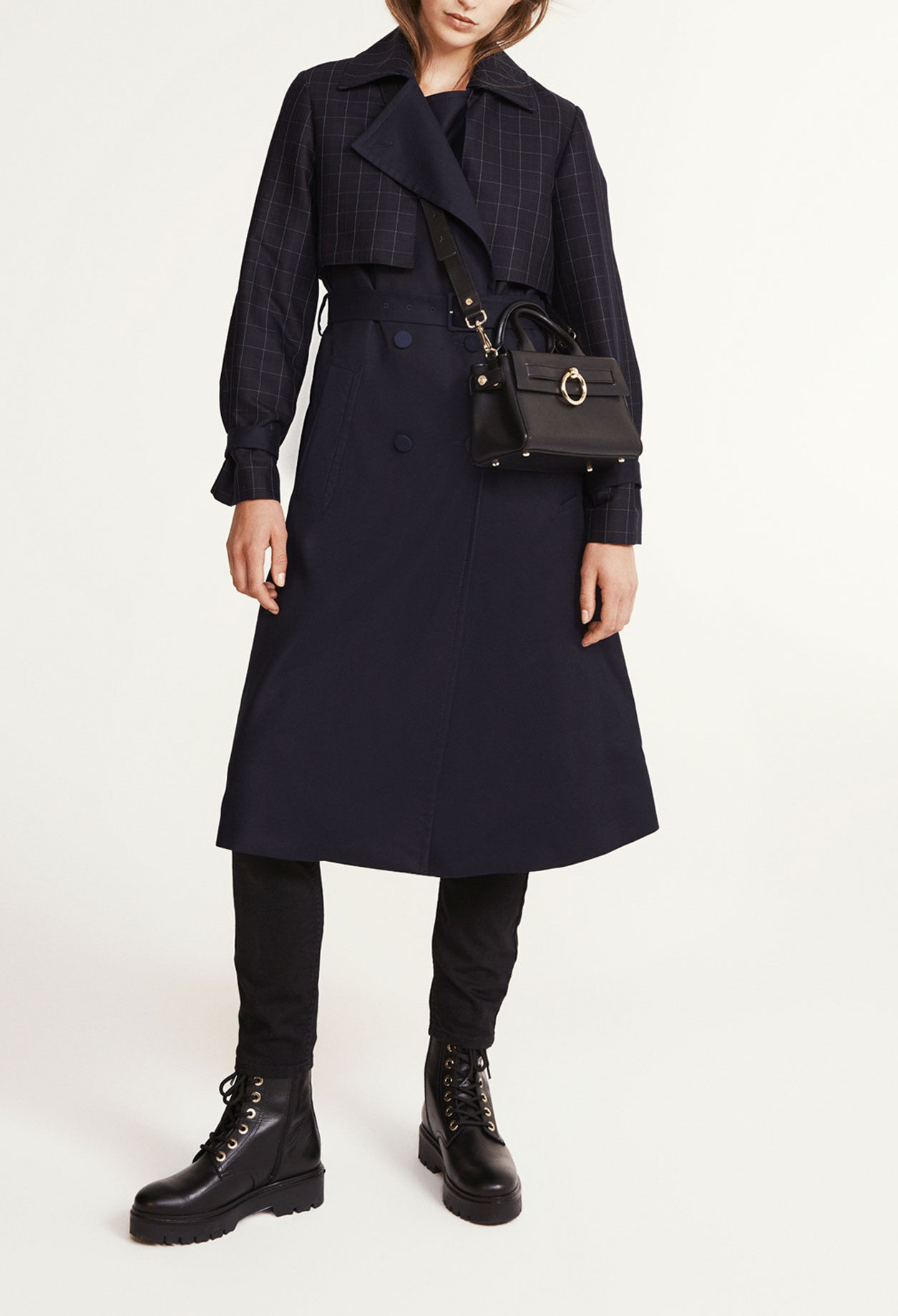 Trenchcoat mit Gürtel