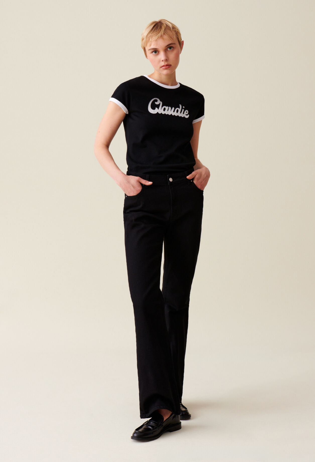Claudie Baumwoll-T-Shirt