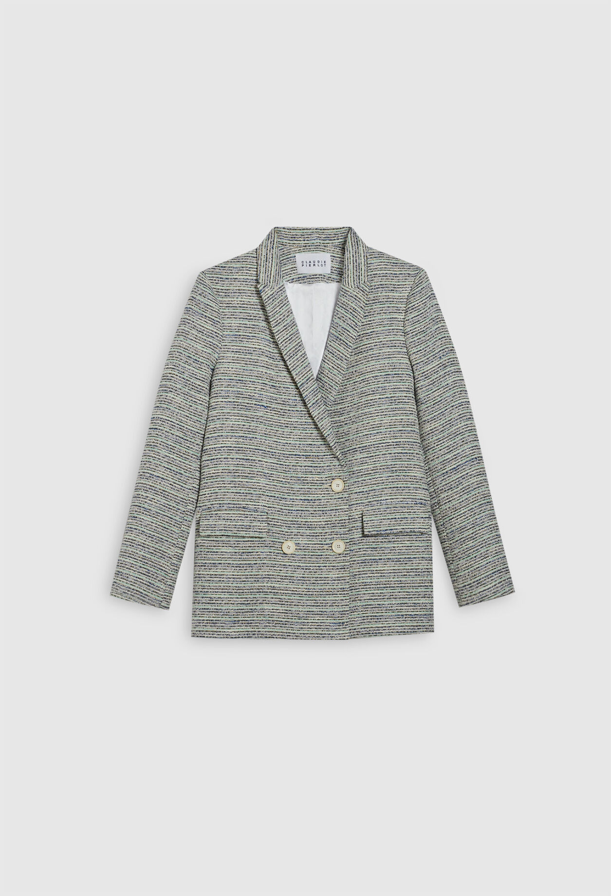Gestreifte Jacke