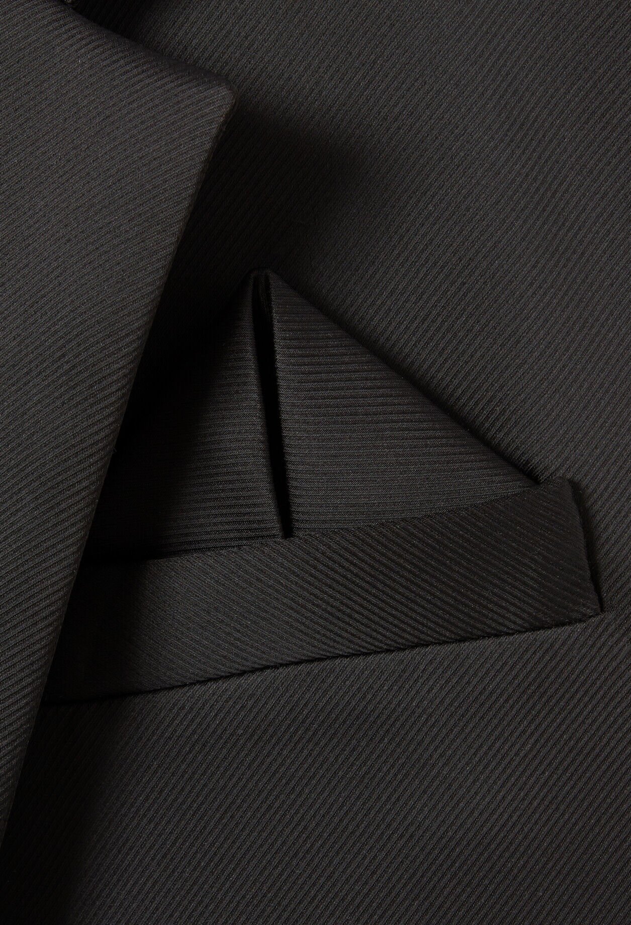 Tailored satin jacket