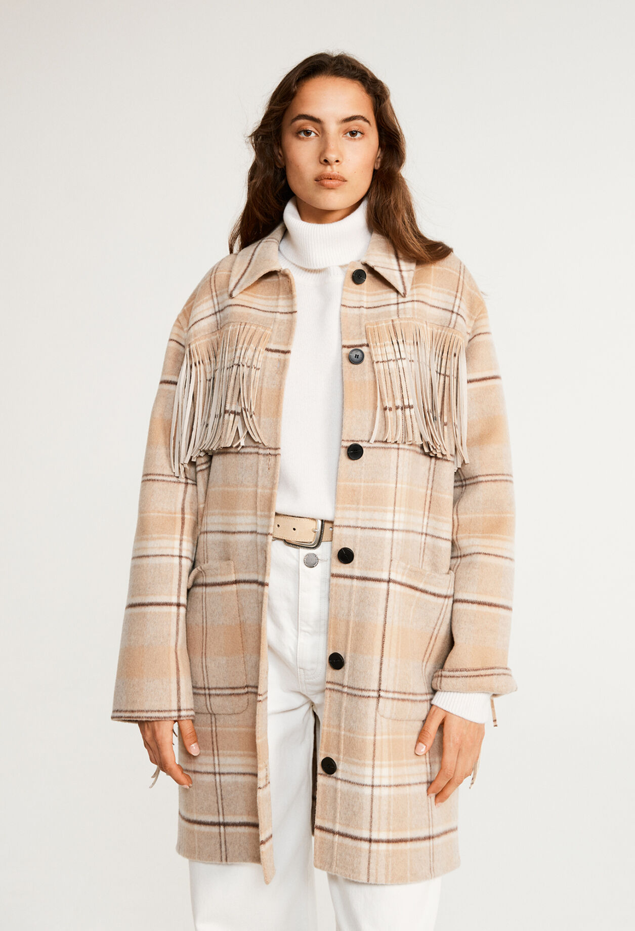 Oversized checked Jacket