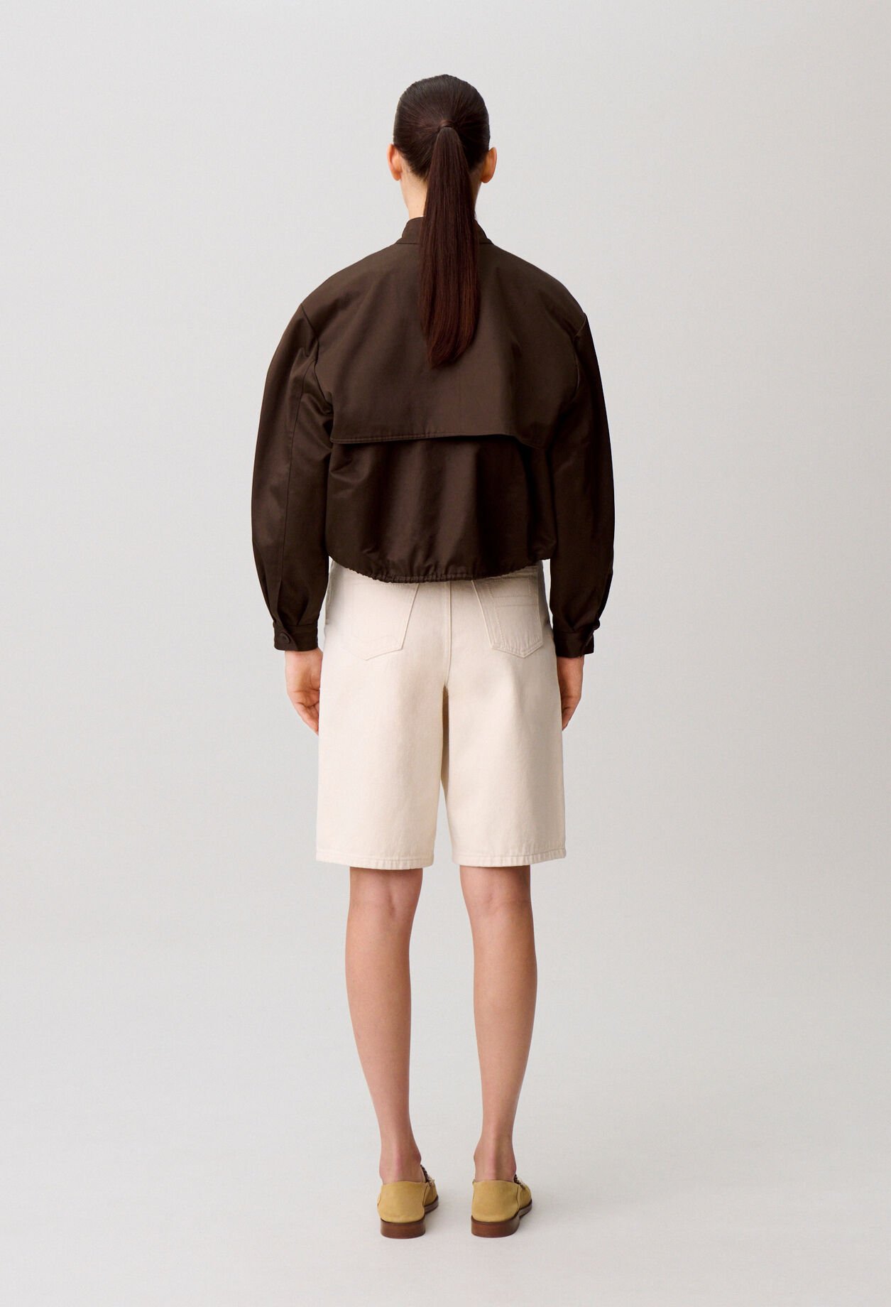 Blouson satin&eacute;