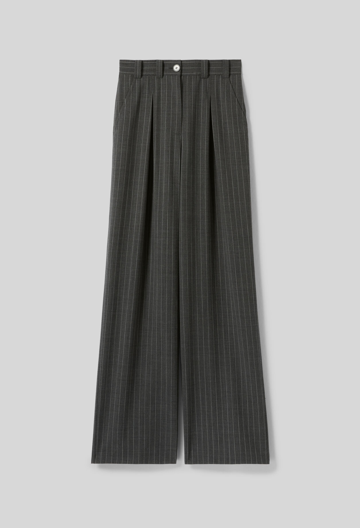 Pantalon droit taille haute