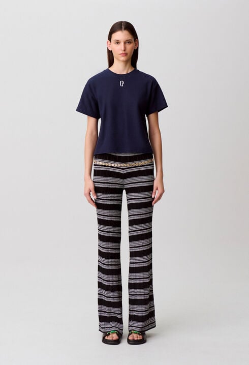 Tshirt coton broderie