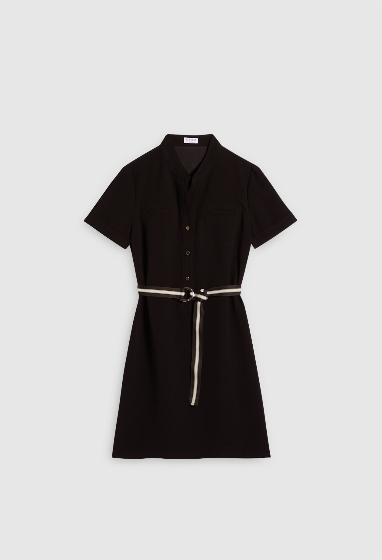 Gegürtetes Hemdkleid