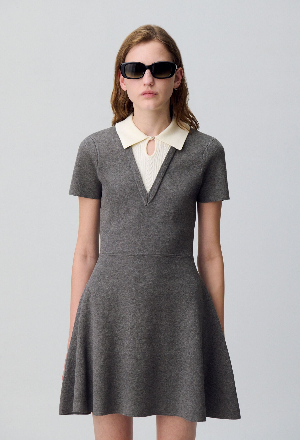 Robe courte patineuse