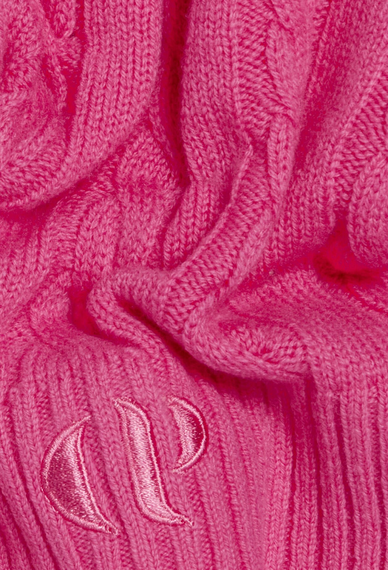 Kurzer Strickpullover, Zopfmuster