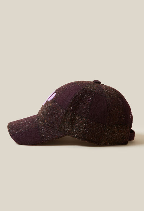 Embroidered Tartan Cap CP