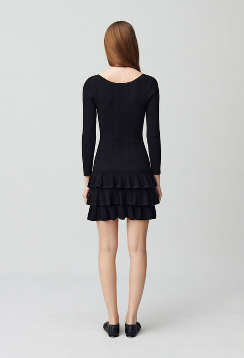 Kurzes Strickkleid