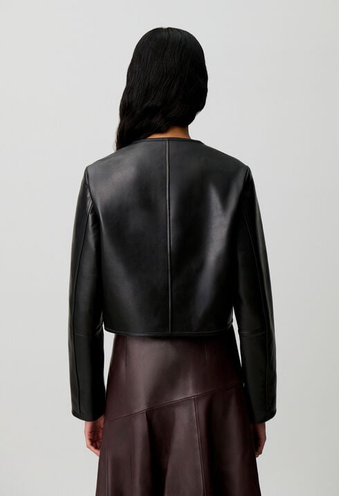Leather jacket