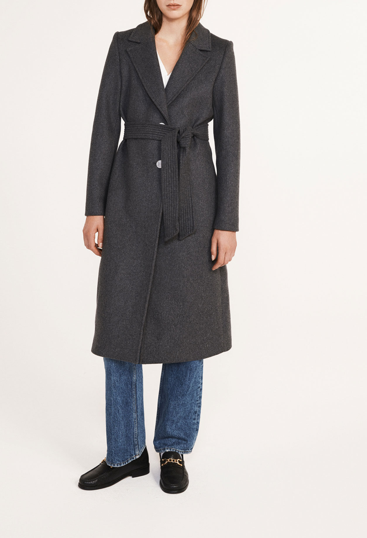 Mid-length coat