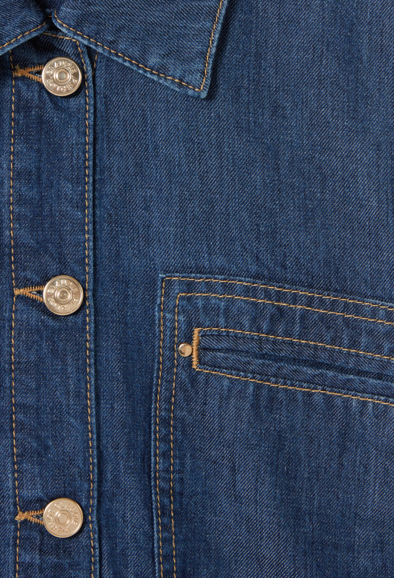 Chemise denim oversize