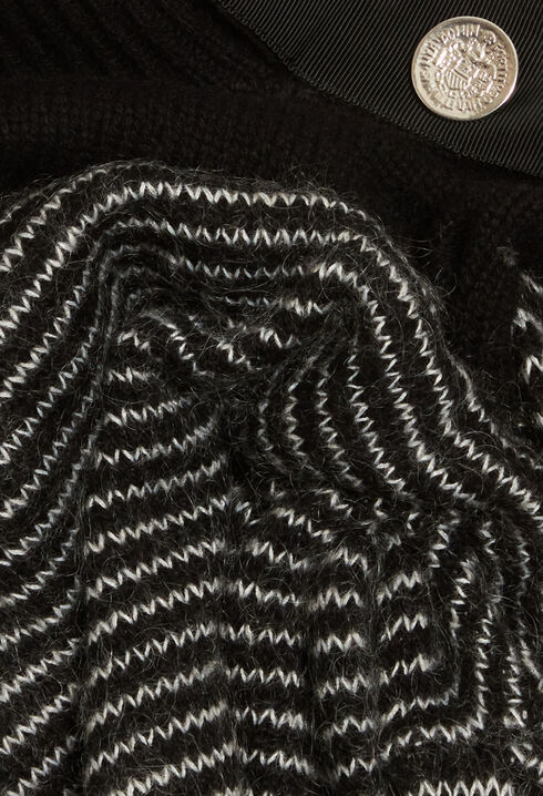 Pull rayé maille
