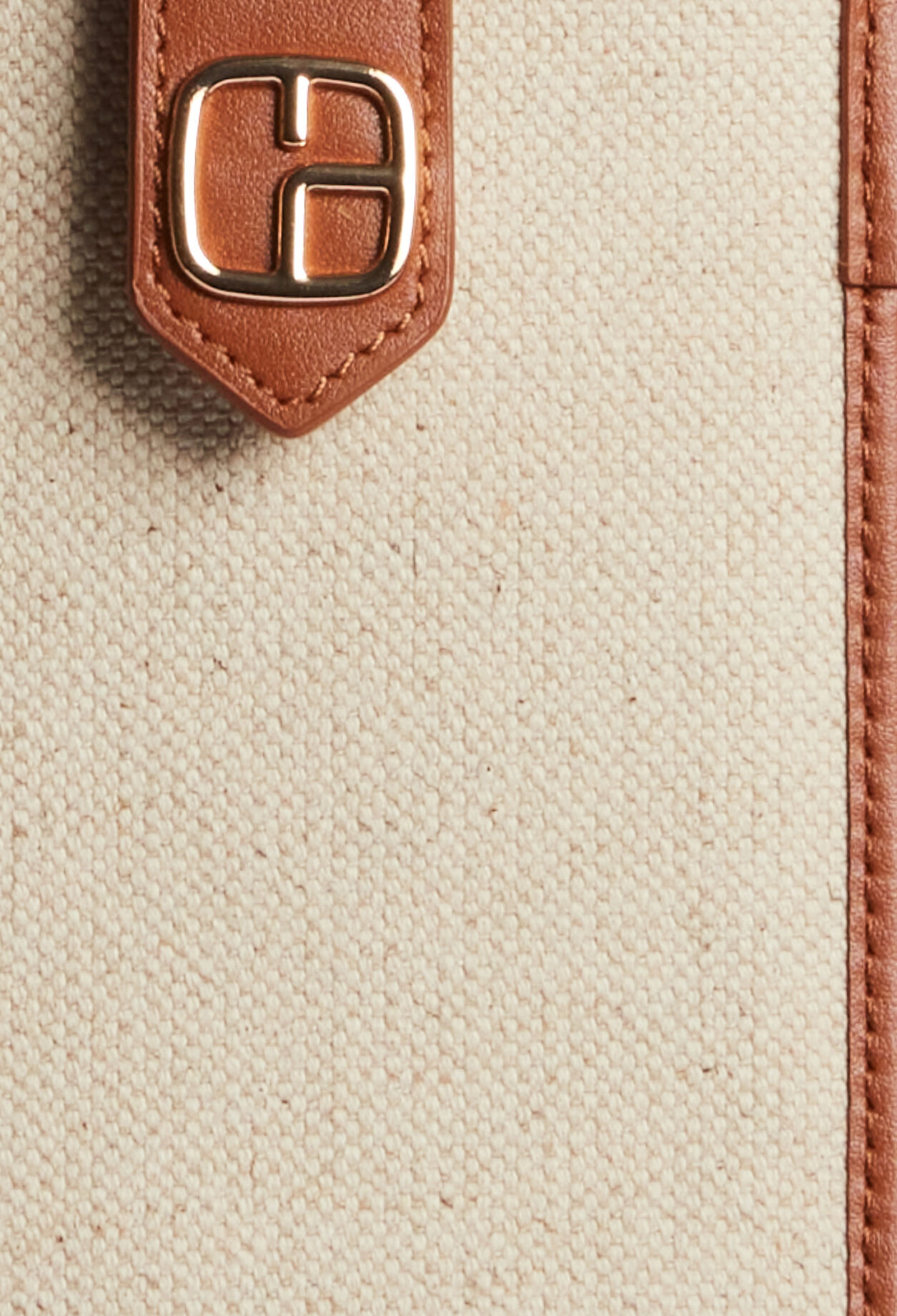 Small canvas shoulder bag