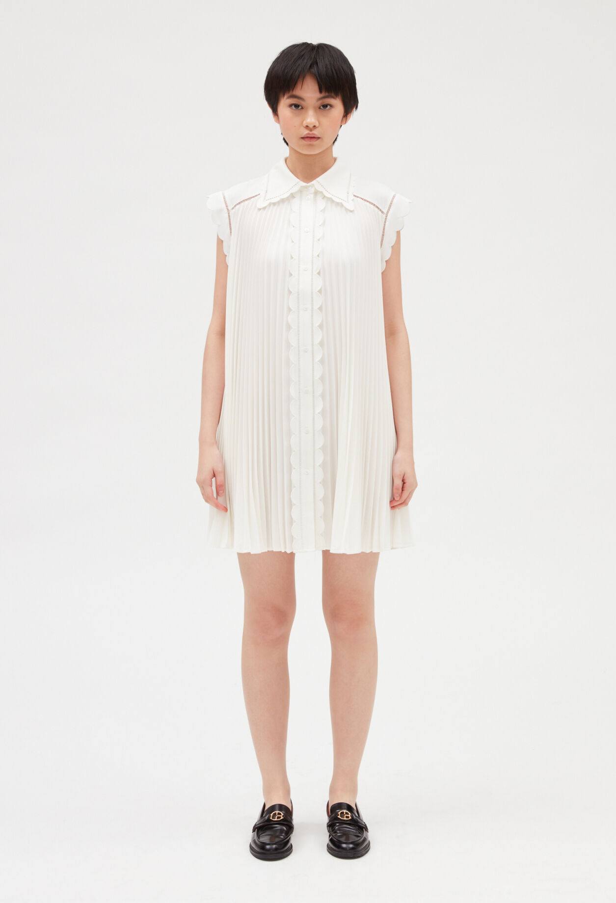 Robe plissee claudie pierlot new arrivals